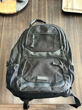Black Backpack - Durable Everyday Bag